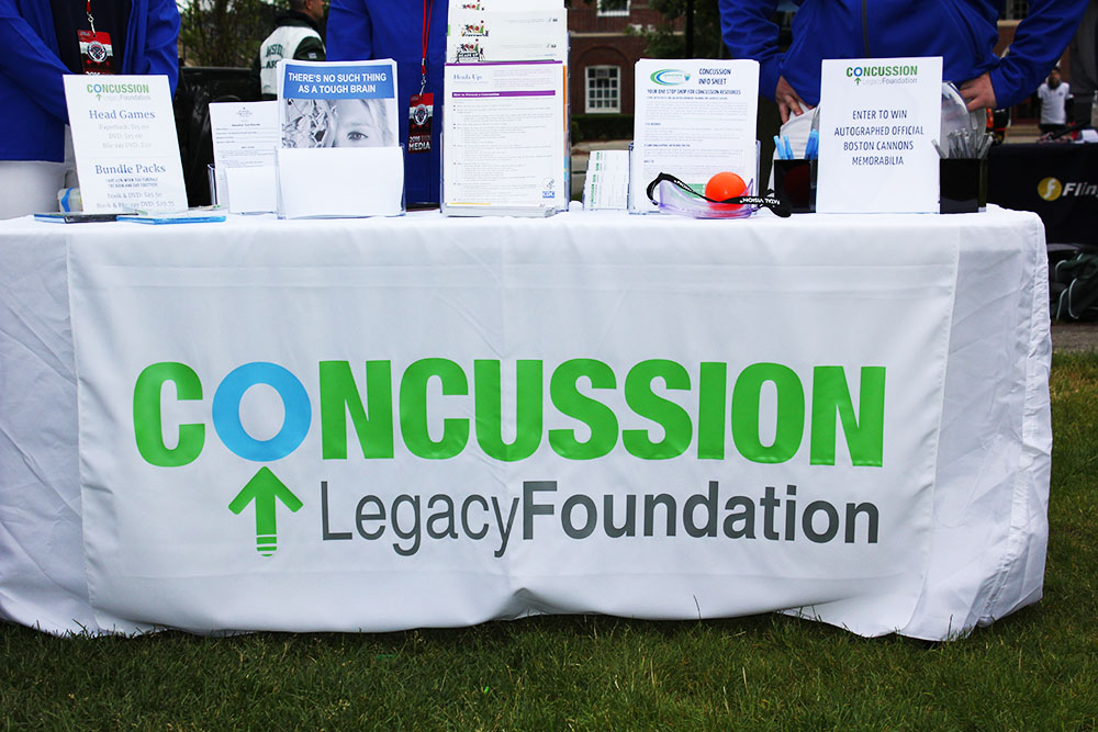 The Concussion Legacy Foundation table