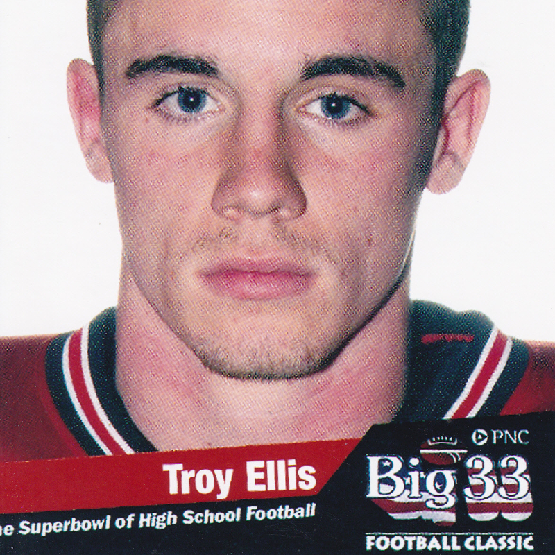 Troy Ellis 7 hs card Concussion Legacy Foundation