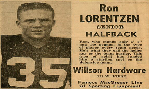 Ron Lorentzen Football