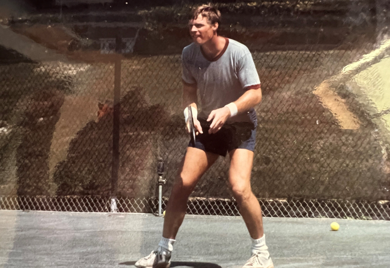 John Pell tennis Concussion Legacy Foundation