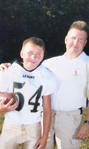 Kyle Krull Youth Tackle Football Dad