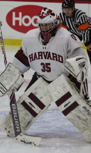 Molly Tissenbaum Harvard Hockey Goalie