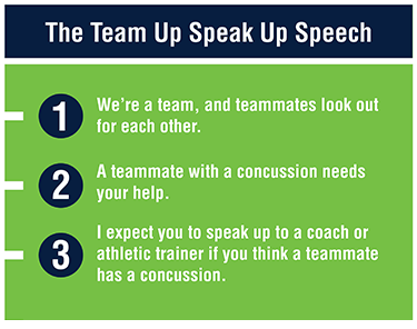 Team Up Speak Up Speech