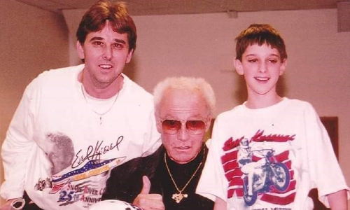 Ryan and Ron with Evel