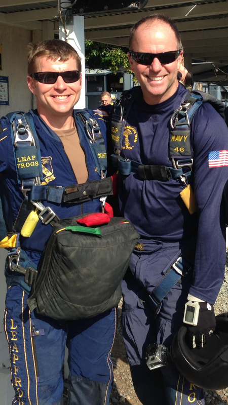 Navy Parachute Team 22