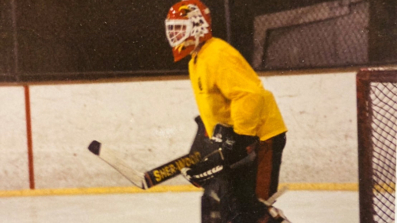 Chris Boyce Hockey Goalie 22