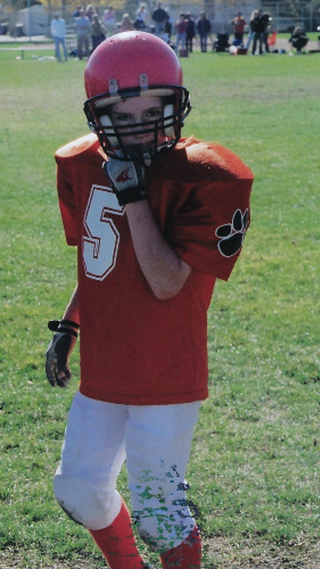 Nate Woodring Youth Tackle Football 22