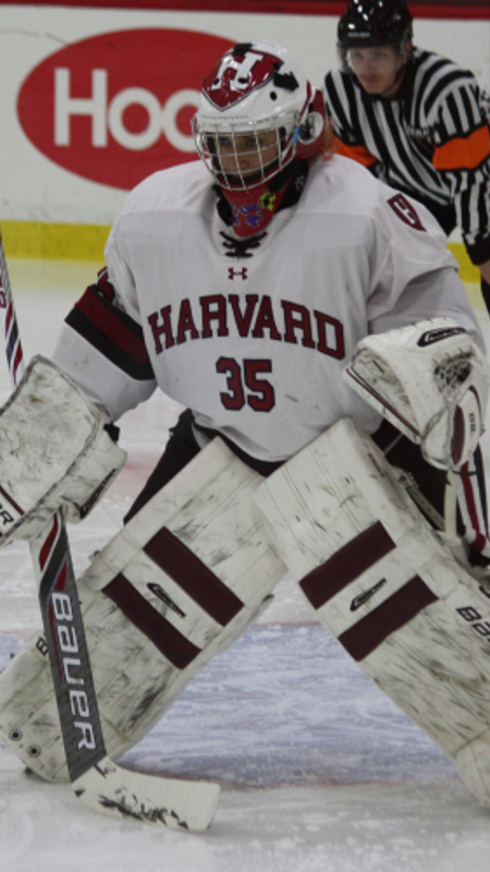 Molly Tissenbaum Harvard Hockey Goalie 22