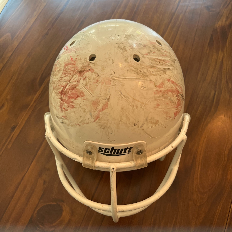 Barrett Callaghan helmet Concussion Legacy Foundation