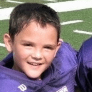 Legacy Donor Wyatt Bramwell during youth football